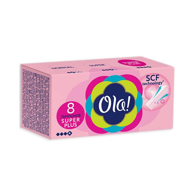 Тампоны Ola! Tampons super plus 8 шт - фото #0, Technodom.kz
