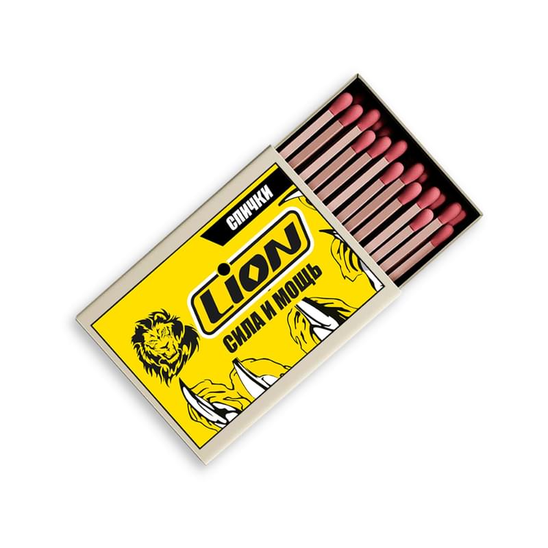 Спички Lion деревянные - фото #0, Technodom.kz