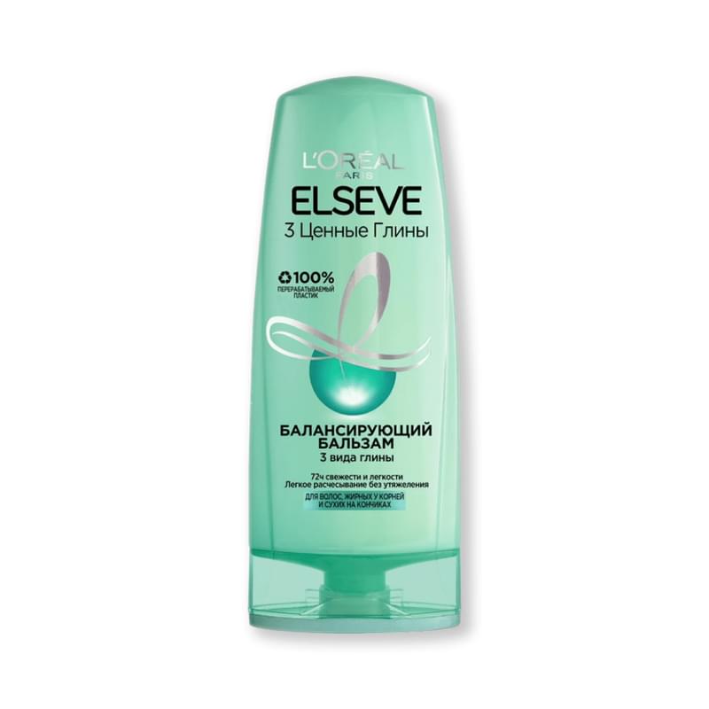 Бальзам L'Oreal Elseve глина 200 мл - фото #0, Technodom.kz