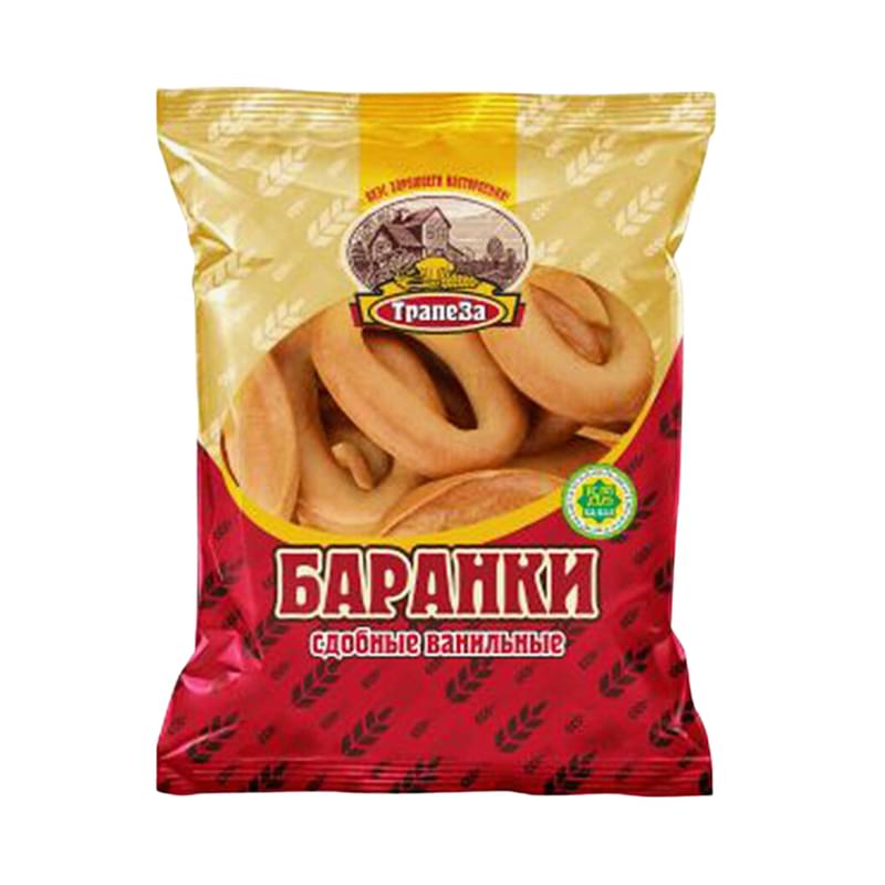 Баранки Трапеза Ванильные сдобные 400 г - фото #0, Technodom.kz Баранки Трапеза Ванильные сдобные 400 г - фото #0, Technodom.kz