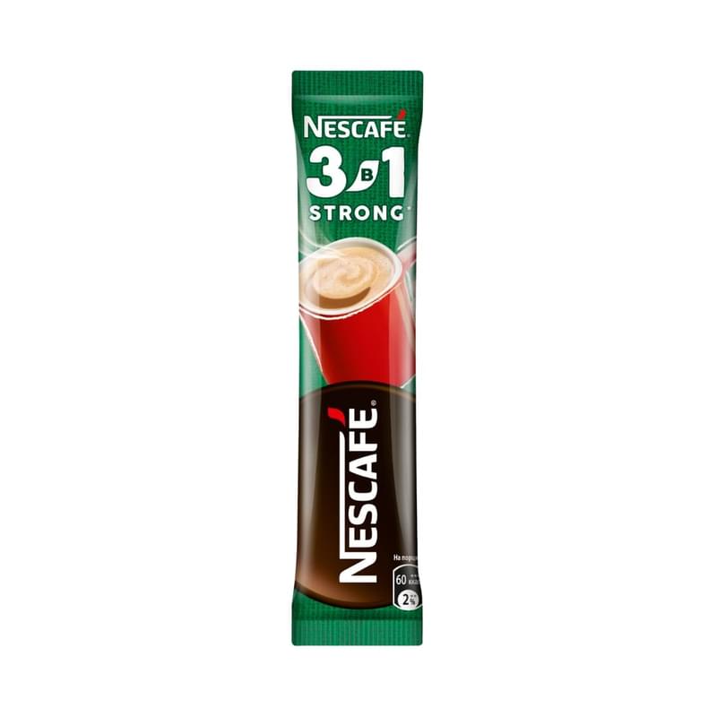 Кофе Nescafe Strong 3в1 растворимый 14.5 г - фото #0, Technodom.kz Кофе Nescafe Strong 3в1 растворимый 14.5 г - фото #0, Technodom.kz