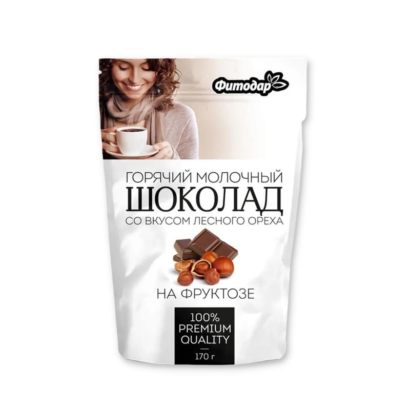 Какао Фитодар горячий шоколад со вкусом лесного ореха на фруктозе 170 г - фото #0, Technodom.kz Какао Фитодар горячий шоколад со вкусом лесного ореха на фруктозе 170 г - фото #0, Technodom.kz