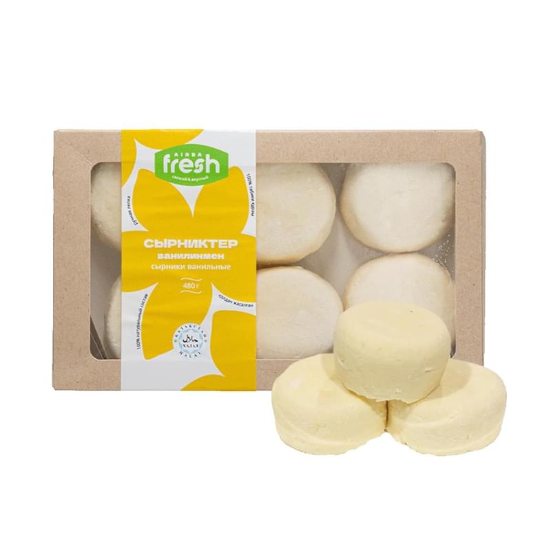Сырники Airba Fresh ванильные замороженные 480 г - фото #0, Technodom.kz