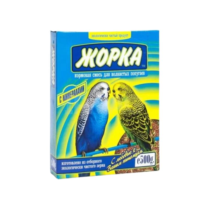 Корм Жорка для волнистых попугаев с минералом 500 г - фото #0, Technodom.kz