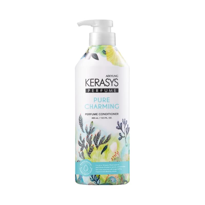 Кондиционер для волос Kerasys парфюмированный Pure & Charming 400 мл - фото #0, Technodom.kz