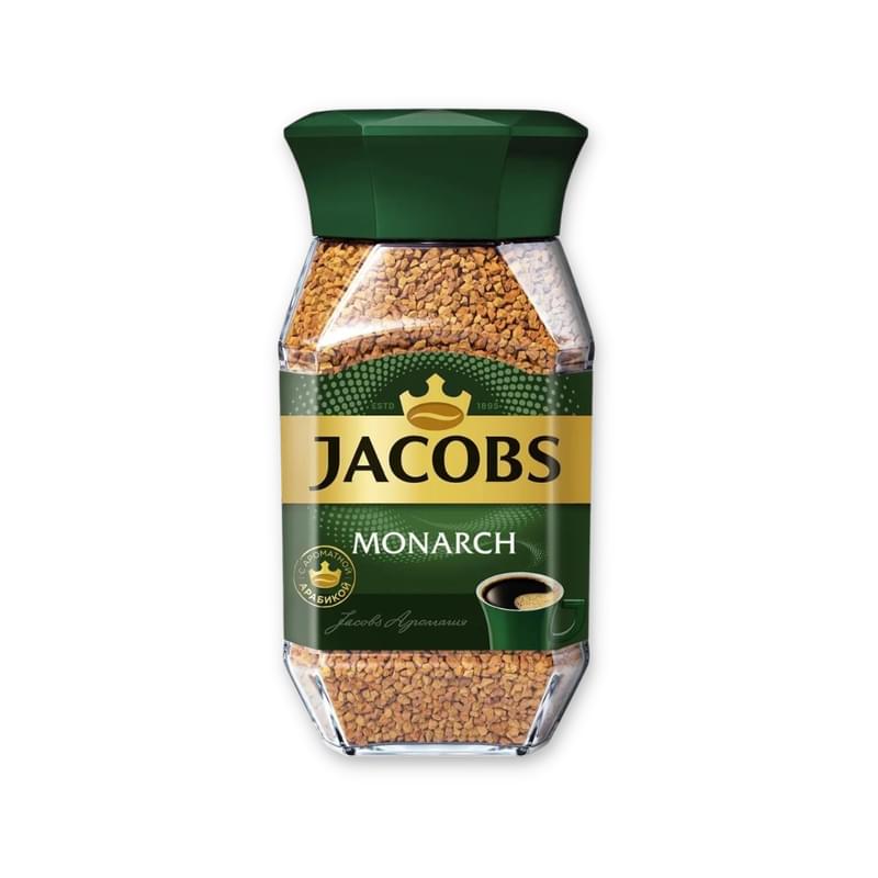Кофе Jacobs Monarch растворимый ст/б 95 г - фото #1, Technodom.kz