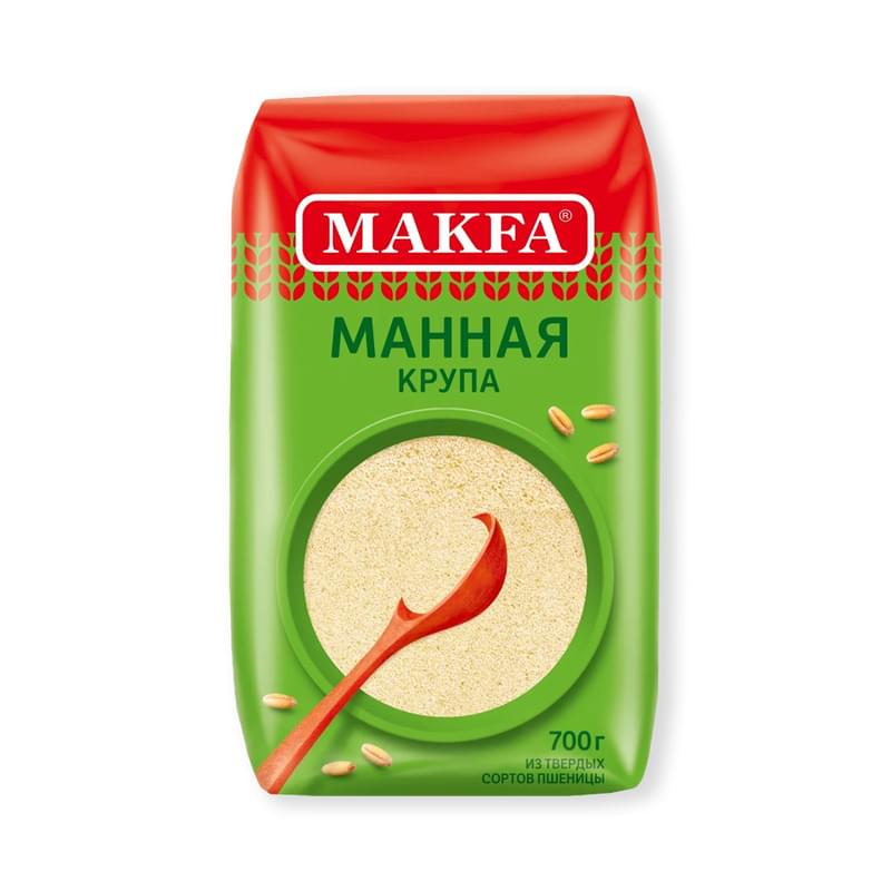 Крупа Makfa манная 700 г - фото #0, Technodom.kz