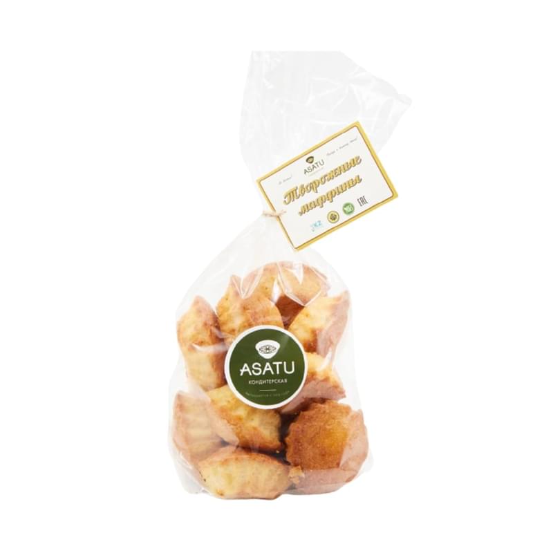 Маффины Asatu творожные 400 г - фото #0, Technodom.kz Маффины Asatu творожные 400 г - фото #0, Technodom.kz