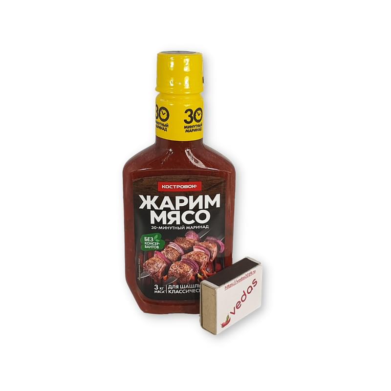 Маринад Костровок для шашлыка классический 300 г - фото #0, Technodom.kz