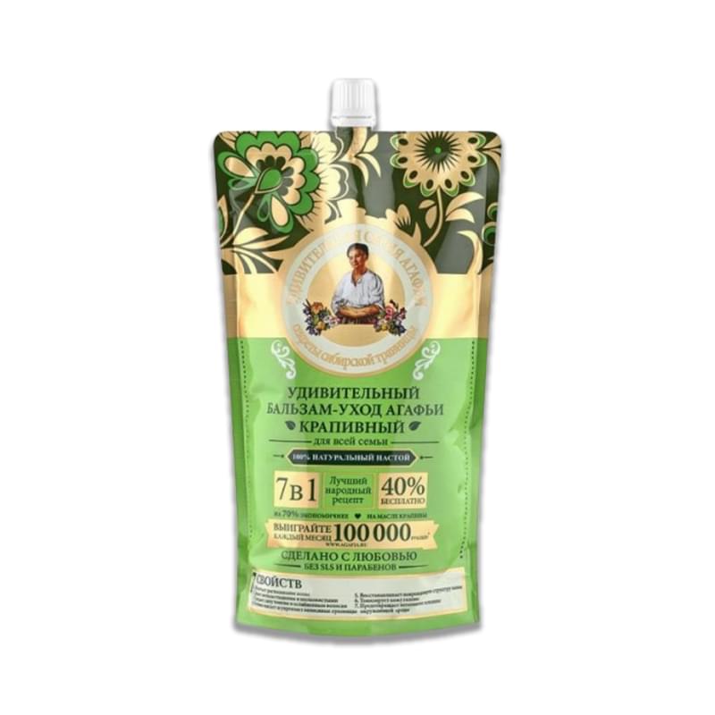 Бальзам Рецепты бабушки Агафьи крапивный 500 мл - фото #0, Technodom.kz