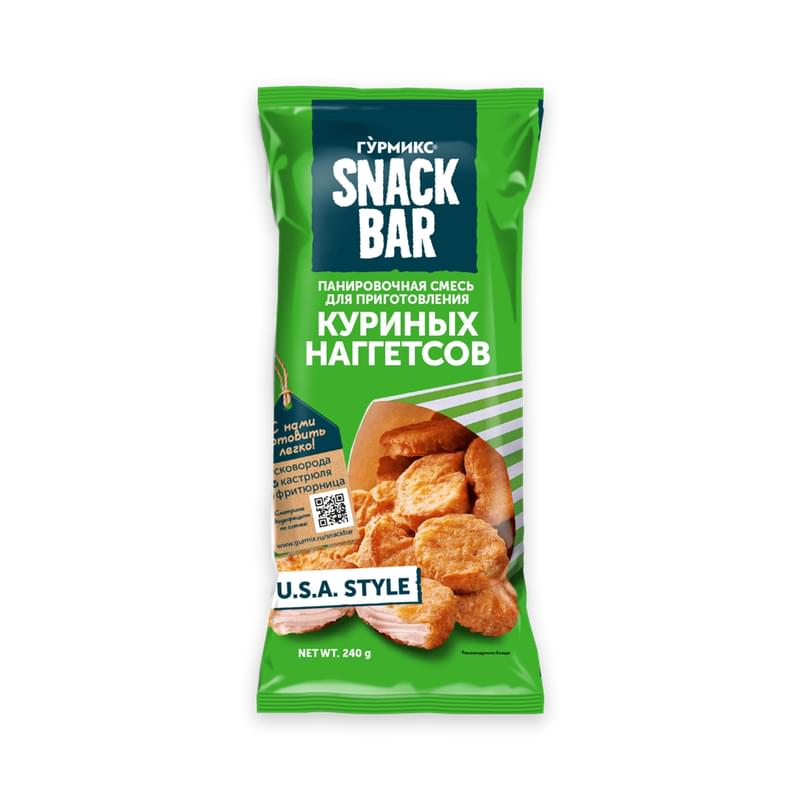 Смесь Гурмикс панировочная для куриных наггетсов 240 г - фото #0, Technodom.kz