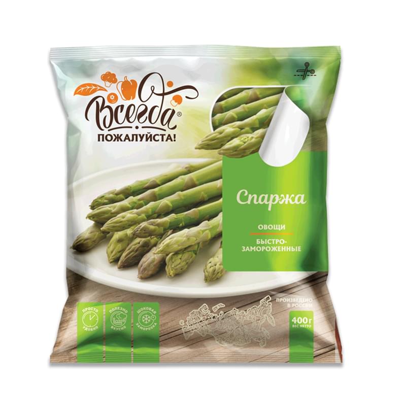 Спаржа Всегда пожалуйста замороженная 300 г - фото #0, Technodom.kz
