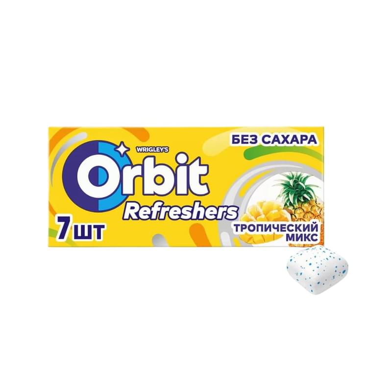 Резинка жевательная Orbit Тропический вкус 16 г - фото #0, Technodom.kz