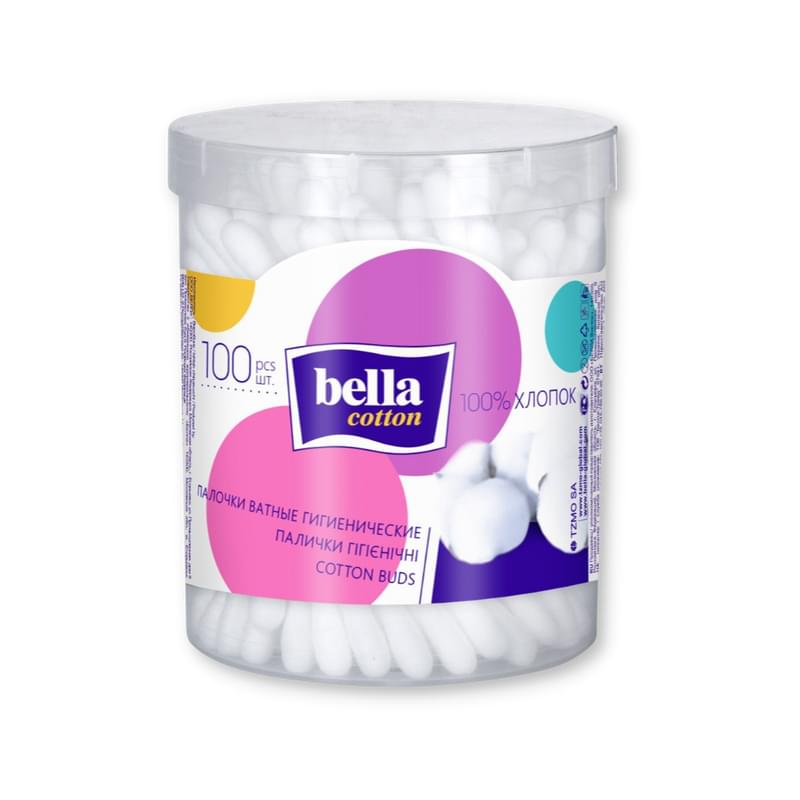 Палочки Bella ватные в боксе 100 шт - фото #0, Technodom.kz