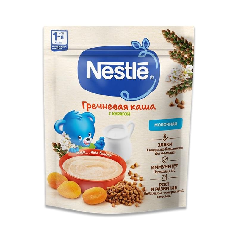 Каша Nestle молочная гречневая с курагой 220 г - фото #0, Technodom.kz