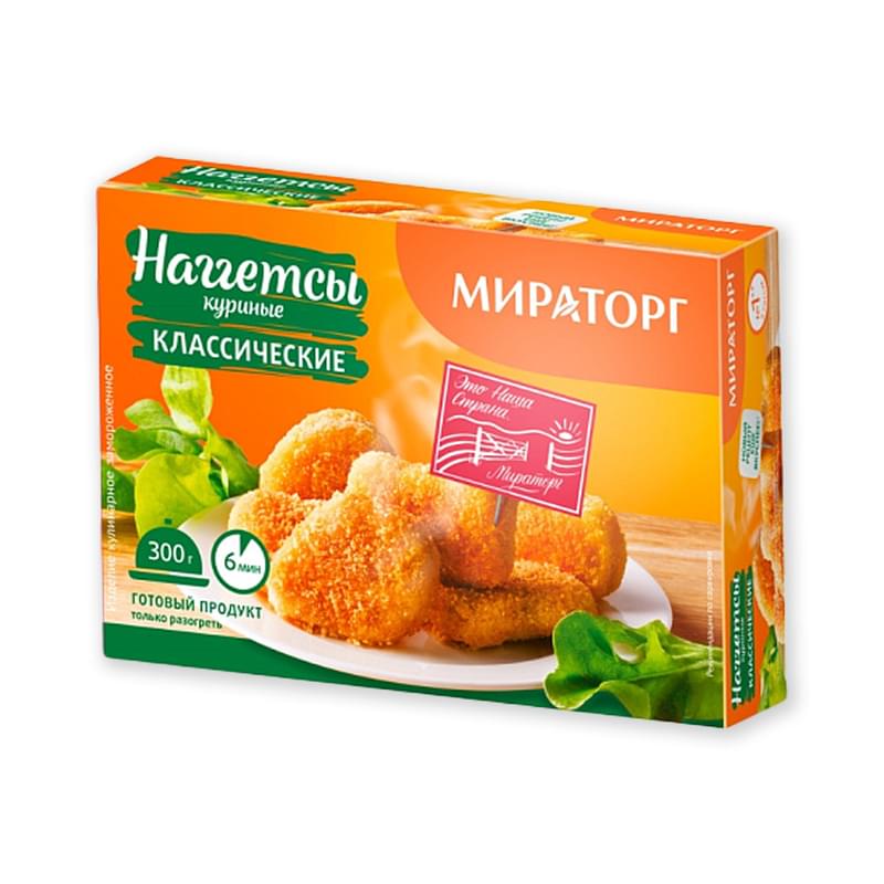Наггетсы Мираторг куриные классические 300 г - фото #0, Technodom.kz