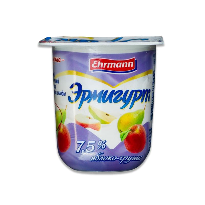 Йогурт с яблоком