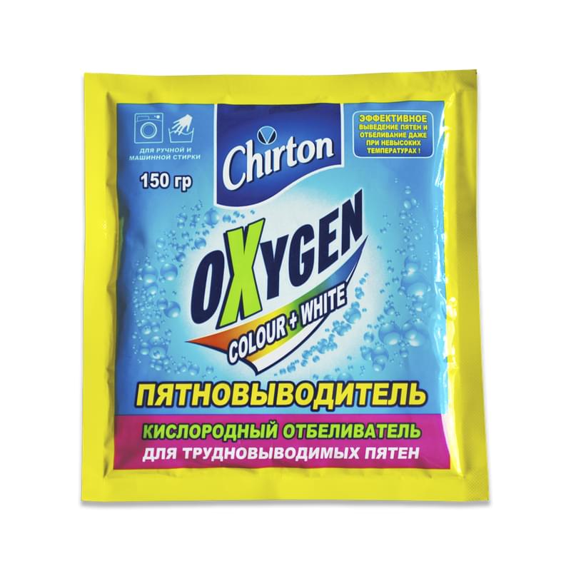 Пятновыводитель Сhirton oxygen кислородный отбеливатель 150 г - фото #0, Technodom.kz