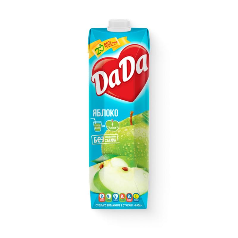 Нектар DaDa яблоко 950 мл - фото #0, Technodom.kz Нектар DaDa яблоко 950 мл - фото #0, Technodom.kz