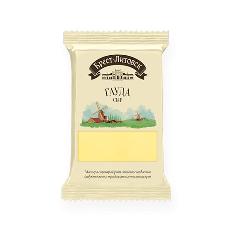 Сыр Брест-Литовск Гауда брусок 45% 200 г - фото #0, Technodom.kz