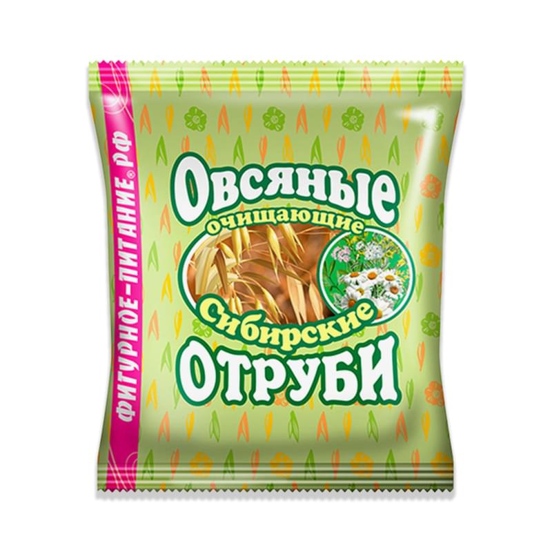 Отруби Сибирские овсяные очищающие 200 г - фото #0, Technodom.kz