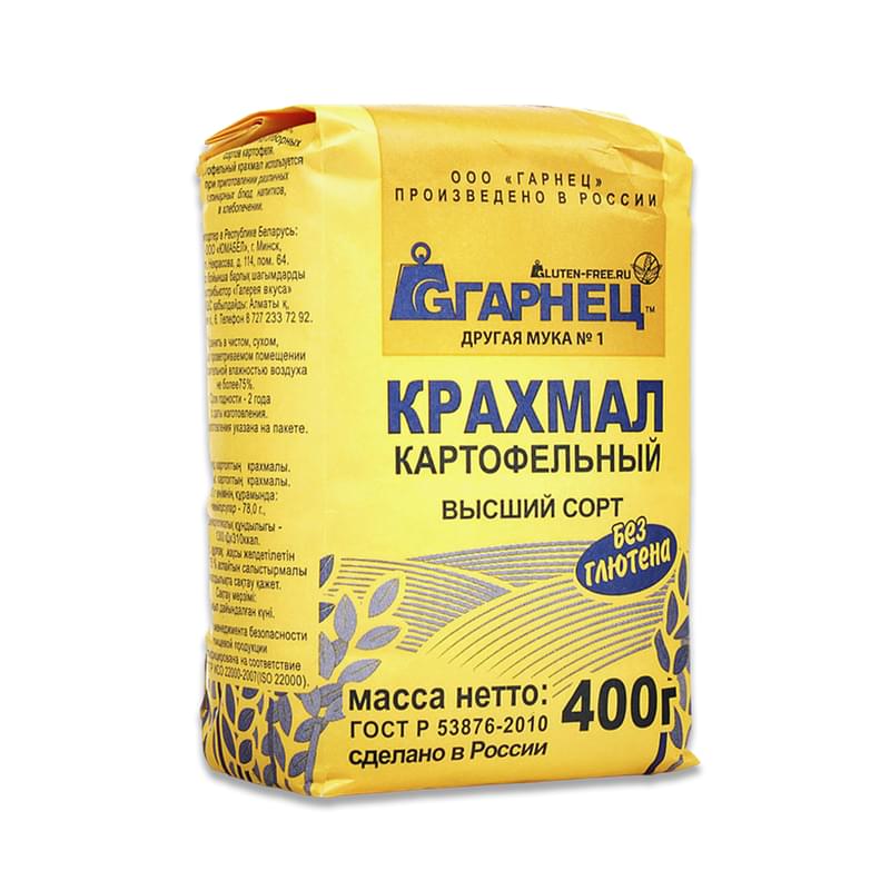 Крахмал Garnec картофельный без глютена 400 г - фото #0, Technodom.kz
