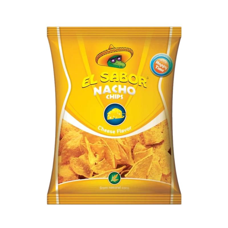 Чипсы El Sabor Nacho с сыром без глютена 100 г - фото #0, Technodom.kz