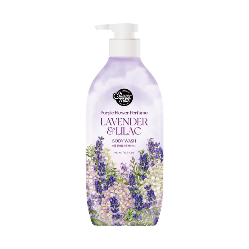 Гель для душа Shower Mate Flower Perfume Лаванда и сирень 400 мл - фото #0, Technodom.kz