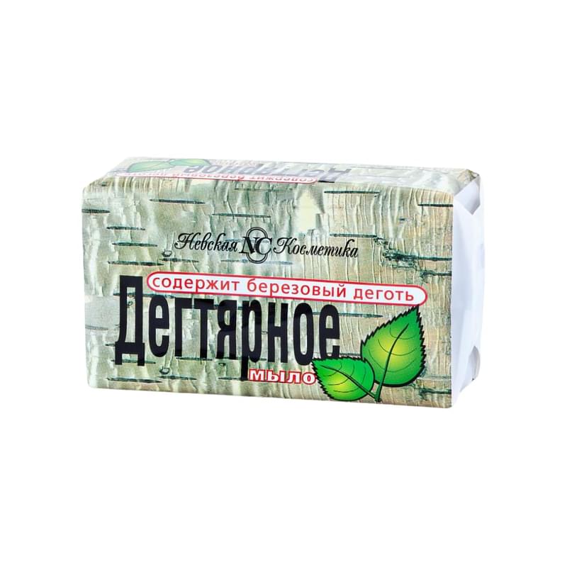 Мыло Невская косметика туалетное Дегтярное 140 г - фото #0, Technodom.kz