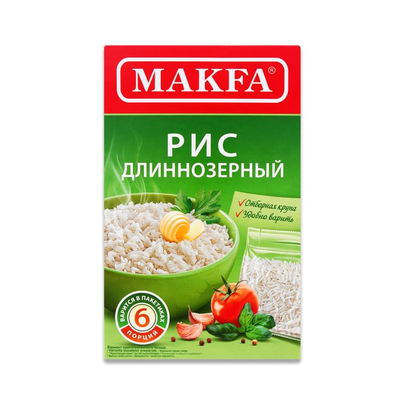 Рис Makfa длиннозерный 400 г - фото #0, Technodom.kz