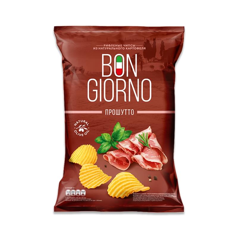 Чипсы Bon Giorno рифленые Прошутто 80 г - фото #0, Technodom.kz Чипсы Bon Giorno рифленые Прошутто 80 г - фото #0, Technodom.kz