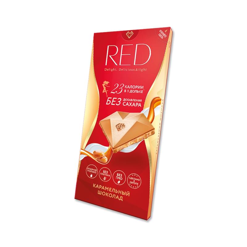 Шоколад Red delight белый карамелизованный 85 г - фото #0, Technodom.kz