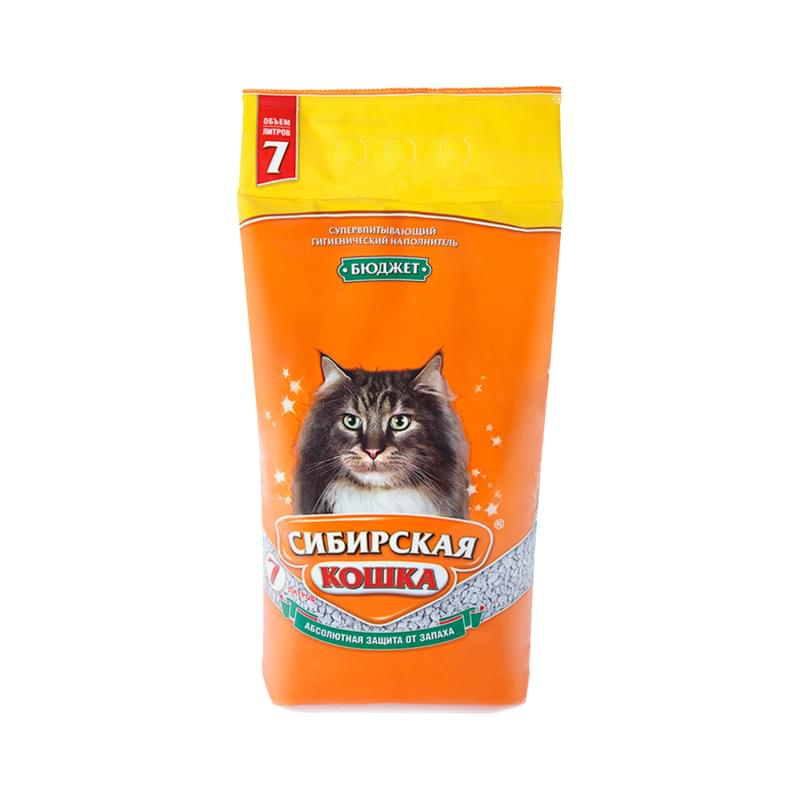 Наполнитель Сибирская кошка Бюджет 7 л - фото #0, Technodom.kz