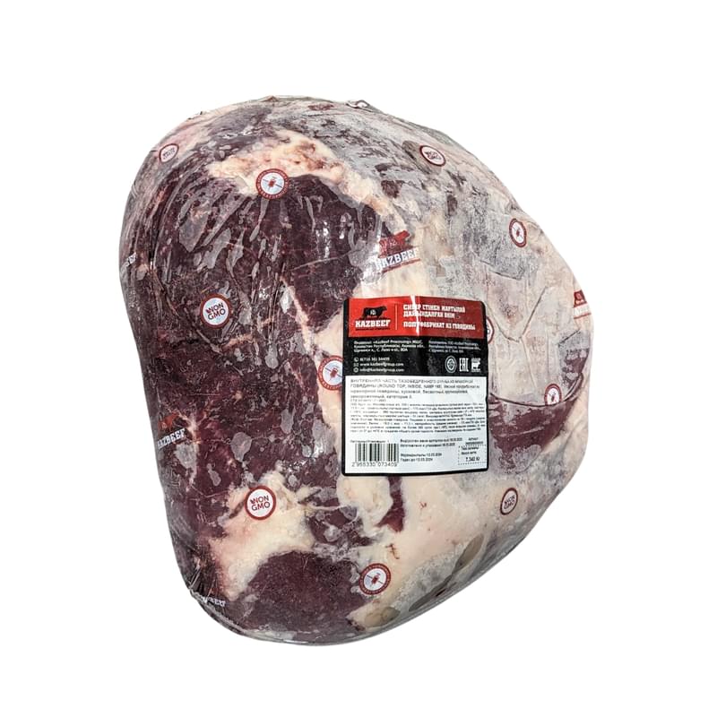 Внутренняя часть тазобедренного отруба KazBeef говяжья замороженная кг - фото #0, Technodom.kz