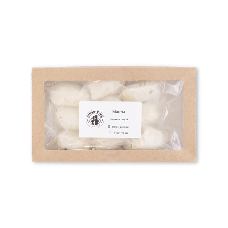Манты Family Cook с говядиной и джусаем замороженные 500 г - фото #0, Technodom.kz