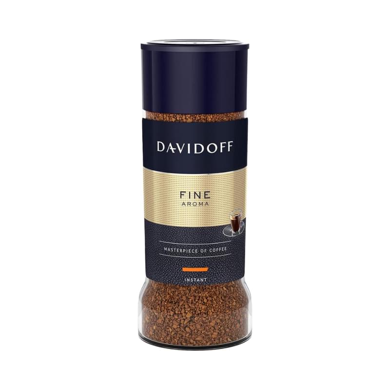 Кофе Davidoff Fine Aroma растворимый ст/б 100 г - фото #0, Technodom.kz Кофе Davidoff Fine Aroma растворимый ст/б 100 г - фото #0, Technodom.kz
