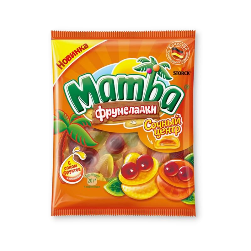 Конфеты жевательные Mamba сочный центр 70 г - фото #0, Technodom.kz