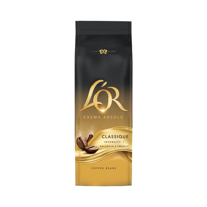 Кофе  L'or Crema Absolute Classic в зернах  500 г - фото #0, Technodom.kz