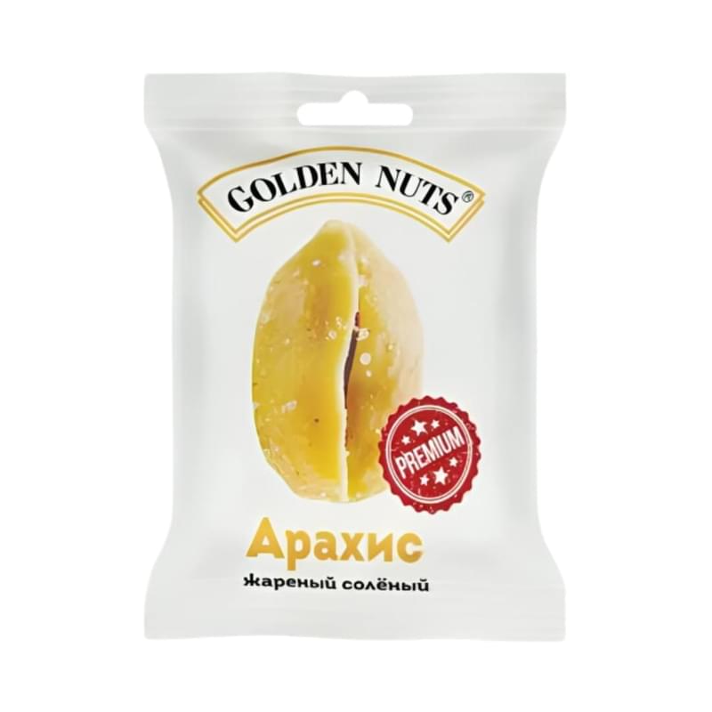 Арахис Golden Nuts Premium 50 г - фото #0, Technodom.kz