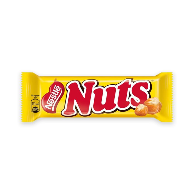 Батончик Nuts 50 г - фото #0, Technodom.kz