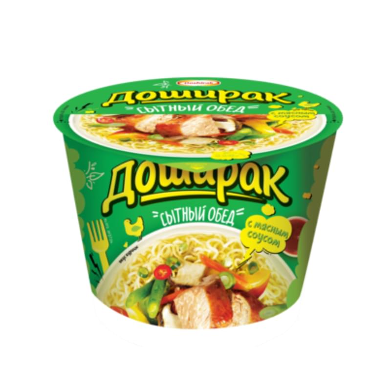 Лапша Доширак Сытный обед со вкусом курицы 110 г - фото #0, Technodom.kz