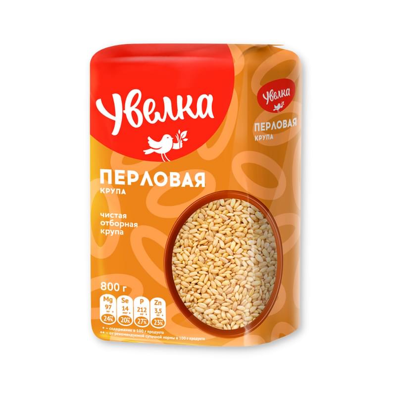Крупа перловая Увелка 800 г - фото #0, Technodom.kz Крупа перловая Увелка 800 г - фото #0, Technodom.kz