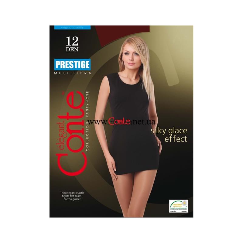 Колготки Conte Elegant Prestige женские 12 den Mocca размер 3 - фото #0, Technodom.kz