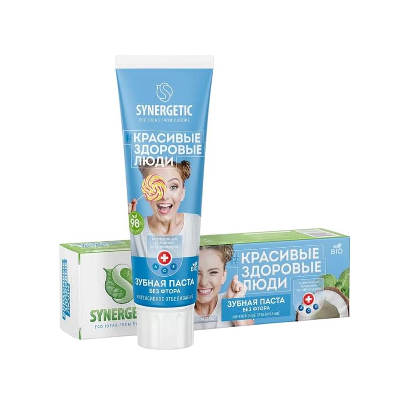 Паста Synergetic зубная Интенсивное отбеливание 100 мл - фото #0, Technodom.kz Паста Synergetic зубная Интенсивное отбеливание 100 мл - фото #0, Technodom.kz