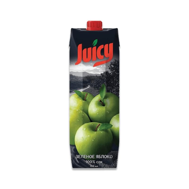 Сок Juicy зеленое яблоко 950 мл - фото #1, Technodom.kz