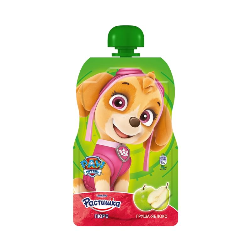 Пюре Растишка груша-яблоко 85 г - фото #0, Technodom.kz