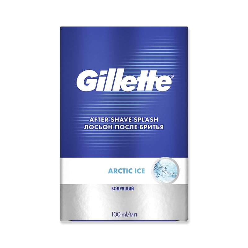 Лосьон Gillette  после бритья Arctic Ice бодрящий 100 мл - фото #0, Technodom.kz Лосьон Gillette  после бритья Arctic Ice бодрящий 100 мл - фото #0, Technodom.kz