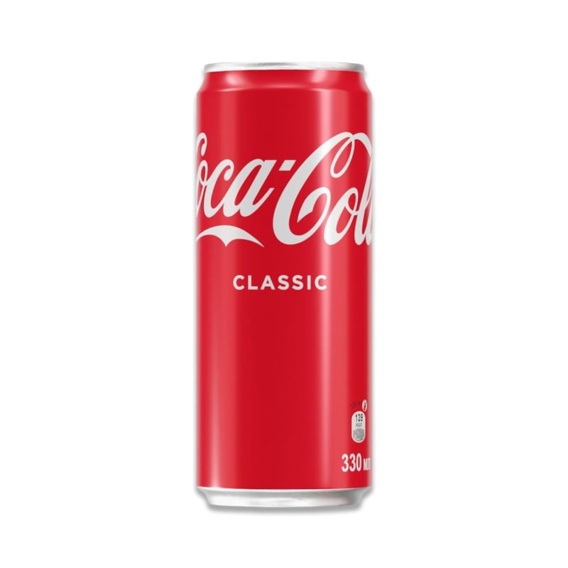 Напиток Coca-Cola газированный 0.33 л ж/б - фото #0, Technodom.kz