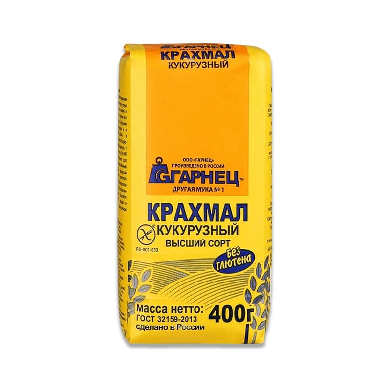 Крахмал Garnec Кукурузный без глютена 400 г - фото #0, Technodom.kz Крахмал Garnec Кукурузный без глютена 400 г - фото #0, Technodom.kz