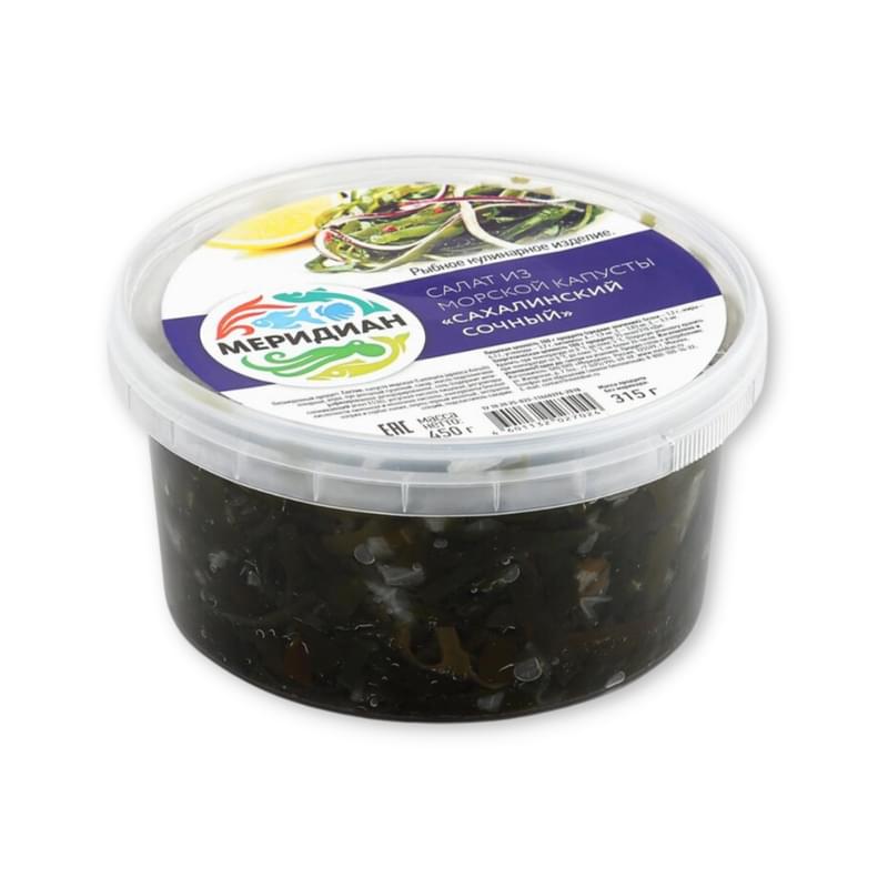 Капуста морская Меридиан салат сахалинский сочный 250 г - фото #0, Technodom.kz
